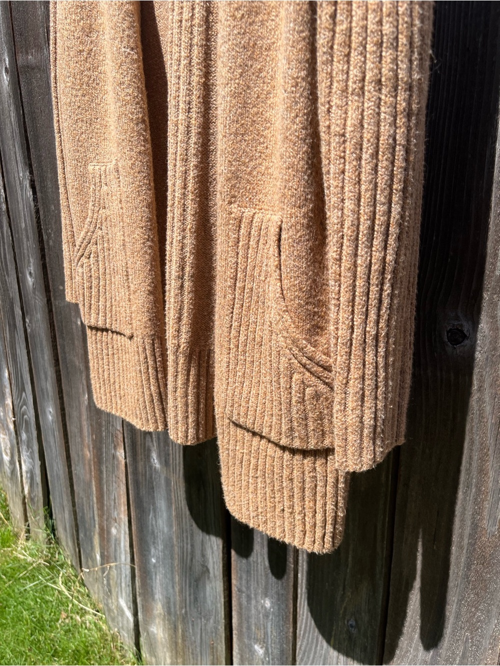 Christian Siriano New York tan open cardigan duster size XS - Picture 4 of 11